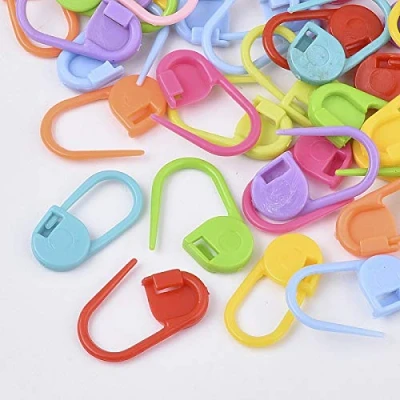 Afbeelding van AB Fashion 07 Set van 10 mesh markers. Kleuren: rood, geel, blauw, groen, oranje, roze, lichtgroen, paars, turquoise (roze, 10)