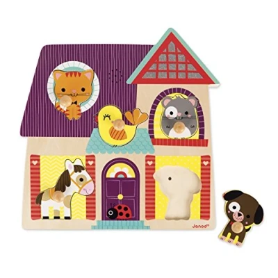 Image de Puzzle musical Janod Mes petits compagnons