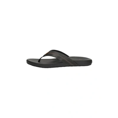 Afbeelding van Reef Cshn Phantom 2.0 Leblack/Coffee Heren Slippers Zwart/Donkerblauw Maat 42