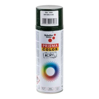 Afbeelding van Prisma color acryl hoogglans sparrengroen ral 6009 400ml