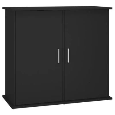Afbeelding van vidaXL Aquariumstandaard 81x36x73 cm bewerkt hout zwart