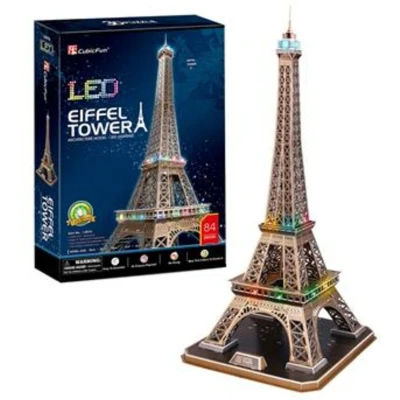 Afbeelding van Cubic Fun 3D Puzzel Eiffel Tower Led