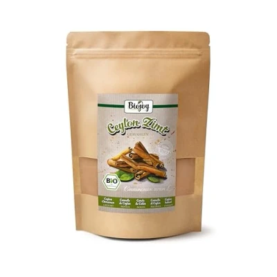 Image de Biojoy Cannelle de Ceylan BIO en poudre (500 g), sans additifs (Cinnamomum verum L.)