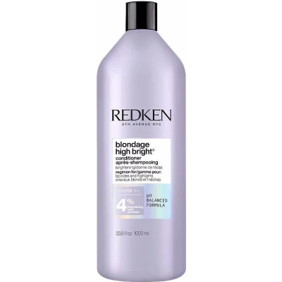 Afbeelding van Redken Blondage High Bright Conditioner 1000ml Haibu by Kapperskorting.com