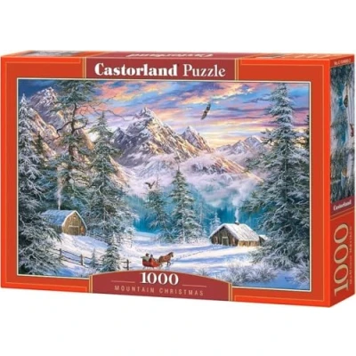 Afbeelding van Castorland Legpuzzel Mountain Christmas 1000 Stukjes