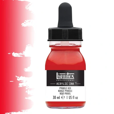 Afbeelding van Liquitex Professional Acryl Ink! Pyrrole Red 30ml 321 4260321