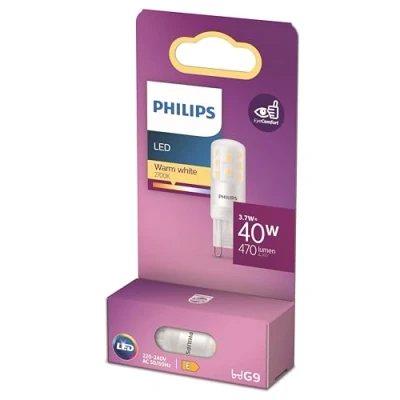 Afbeelding van Energiezuinige Philips LED Capsule Transparant 40 W G9 warmwit licht Bespaar op energiekosten