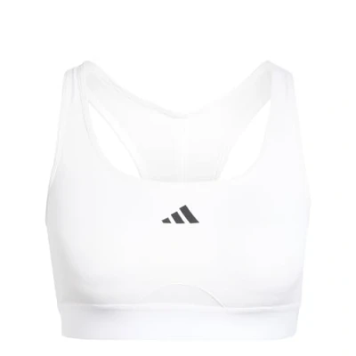 Afbeelding van adidas Performance Powerreact BRA Sportbh met medium support, Dames, Maat: XS, White