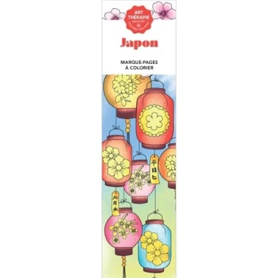 Afbeelding van 40 Boekenleggers om te kleuren Marque pages a colorier Japon Hachette Heroes