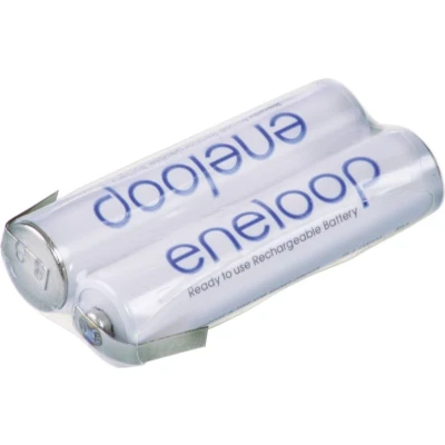 Afbeelding van Panasonic eneloop Reihe F1x2 Accupack Aantal cellen: 2 Batterijgrootte: AAA (potlood) Z soldeerlip NiMH 2.4 V 750 mAh