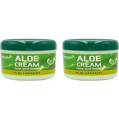 Afbeelding van TABAIBA Aloe Vera Gezichtscrème, 300 ml, 2 Stuk
