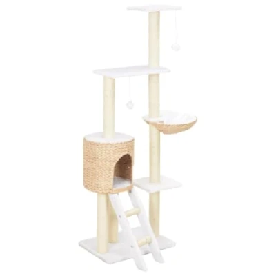 Afbeelding van vidaXL Kattenkrabpaal met sisal krabpaal zeegras