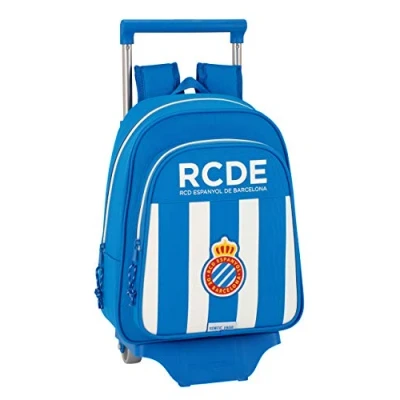 Afbeelding van Schoolrugzak met Wielen 705 RCD Espanyol (27 x 10 67 cm)