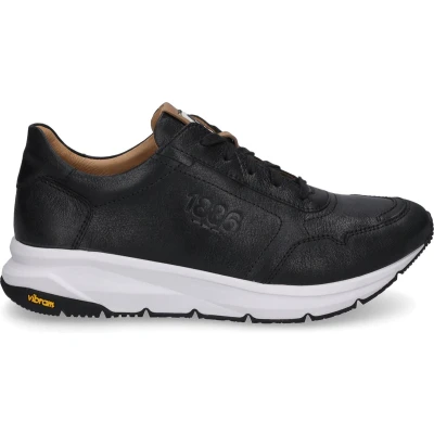 Afbeelding van Josef Seibel Donald Sneakers laag, Heren, Maat: 42, Schwarz kombi Leer