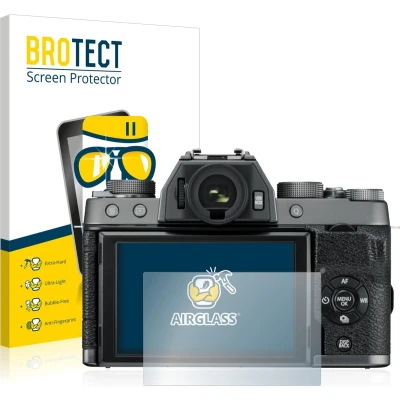 Afbeelding van BROTECT Screenprotector voor Fujifilm X T100 Folie Beschermfolie Beschermglas transparant