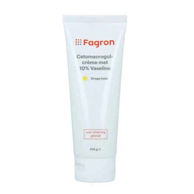 Afbeelding van Fagron Cetomacrogolcrème 10% Vaseline (100g)