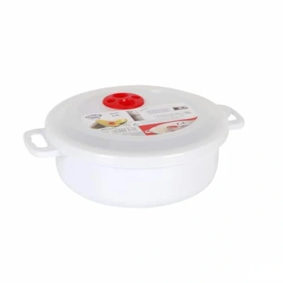 Afbeelding van Lunchtrommel met Deksel voor Magnetron Dem 1,5 L (12 Stuks)