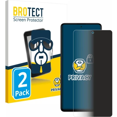 Afbeelding van BROTECT privacy screenprotector voor Xiaomi Redmi Note 12 Pro+ Folie Beschermfolie Blauwlichtfilter (2 Stuks)