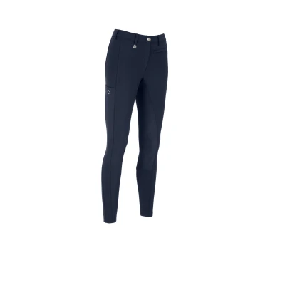 Image de Pikeur Pantalon d&#039;Équitation New Lugana McCrown Full Grip Midwaist Night Blue