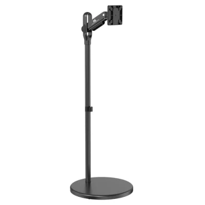 Afbeelding van Maclean TV beugel Monitorhouder Mobiele monitor /tv vloerstandaard Gasveer 17&quot; 35&quot; 2 10kg zwart MC 970B