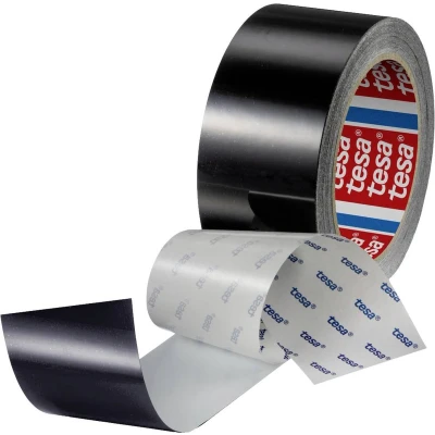 Afbeelding van tesa ANTI SCRATCH 60960 00000 00 Vloermarkeringstape Zwart (l x b) 20 m 50 mm 1 stuk(s)