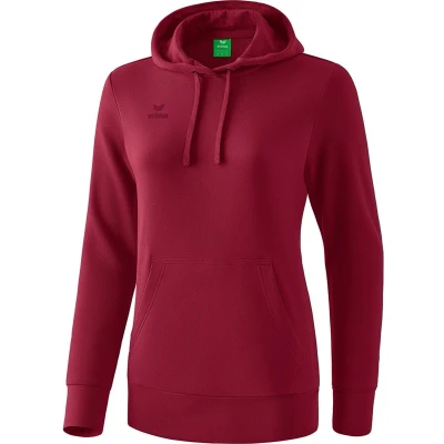Afbeelding van Sweatshirt met capuchon dames bordeaux / 36