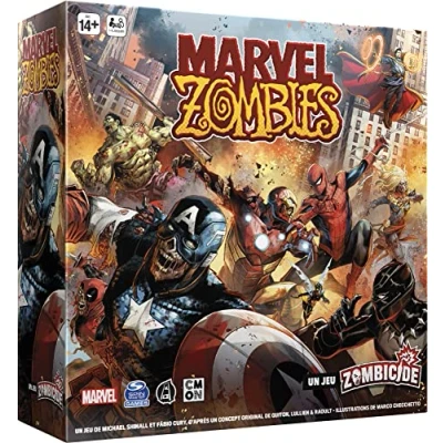 Afbeelding van Asmodee Cmon Marvel Zombies: Undead Avengers, een zombicide spel, gezelschapsspellen, figuurspellen, coöperatief spel voor volwassenen en kinderen vanaf 14 jaar, Franse versie