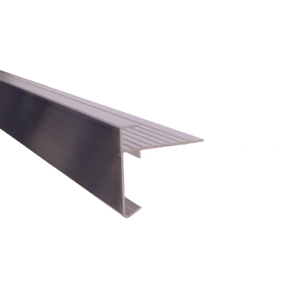 Afbeelding van Wovar Daktrim Aluminium Recht 4.5 x 124.5 cm Per Stuk