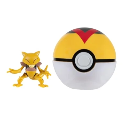 Afbeelding van Pokémon Clip &#039;N&#039; Go Abra en Level Ball Speelset, 2dlg.