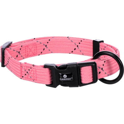 Afbeelding van Puppy halsband Dolly Reflecterend roze S