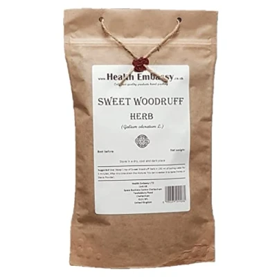 Afbeelding van Health Embassy Abedstro kruid geurige kruidenthee Galium Odoratum L Sweet Woodruff 50 g