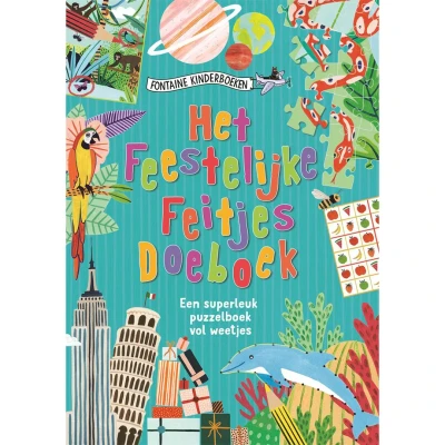 Afbeelding van Uitgeverij fontaine het feestelijke feitjes doeboek