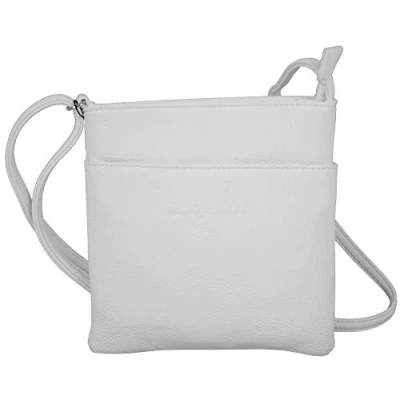 Afbeelding van JENNIFER JONES Kleine schoudertas voor dames, bruidstas, avondtas, schoudertas, Stijl A Wit, Stijlvol