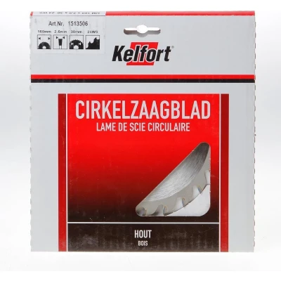 Afbeelding van Kelfort Cirkelzaagblad hardmetaal 24 tanden WS diameter 160 x 30mm