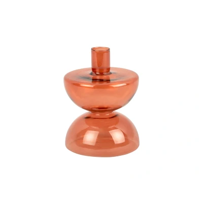 Afbeelding van Glazen kandelaar Diabolo terra large