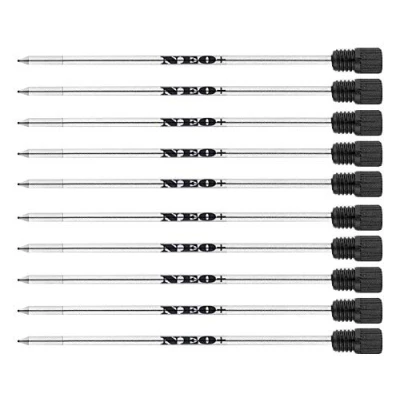 Afbeelding van 10 x balpen zwarte inkt voor Swarovski Element Crystal Pen