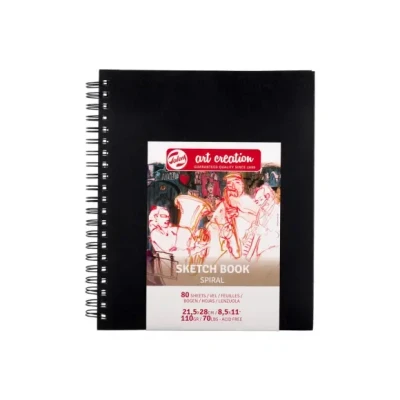 Afbeelding van Schetsboek Talens Art Creation Spiraal 21x28cm 110gr 80vel