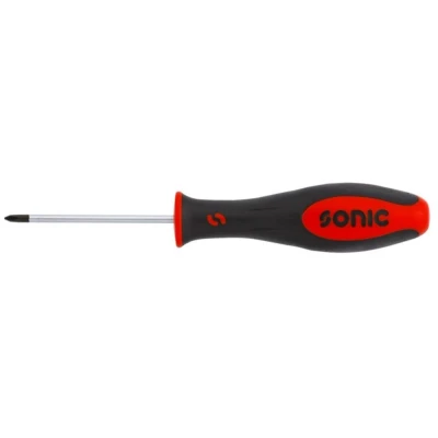 Afbeelding van SONIC 1310 Schroevendraaier PH.0 80 mat verchroomd Magnetisch