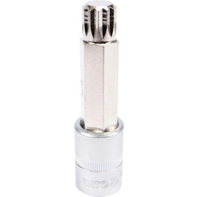 Afbeelding van YATO YT 04357 Steeksleutelelement 1/2 3120 M17 Chroom vanadium staal Spline
