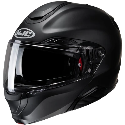 Image de HJC RPHA91 Solid noir mat Casque modulable L