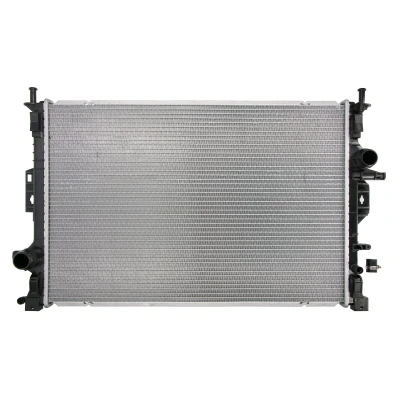 Afbeelding van THERMOTEC D7G030TT Radiateur 670 449 26 Handgeschakeld, Automatische versnellingsbak Koelribben gesoldeerd FORD: Grand C Max, S Max Mk1