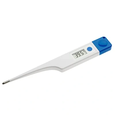 Afbeelding van TFA Dostmann VET 15.2022 Digitale dierenartsthermometer, geschikt voor paarden/runderen/honden/katten, waterdicht, eenvoudige reiniging, lichaamstemperatuur van dieren, wit