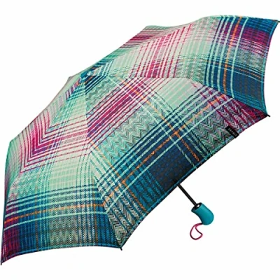 Afbeelding van ESPRIT Zakparaplu, Cosy Checks Ocean Depths,