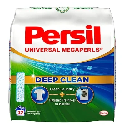 Afbeelding van 2+2 gratis: Persil Waspoeder Megaperls Power 17 Wasbeurten 1,02 kg