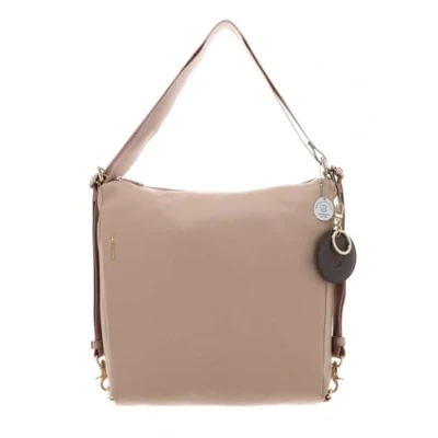 Afbeelding van MANDARINA DUCK Leren Schoudertas Mellow Leather Shoulderbag Lamb&#039;s Wool Zalmroze