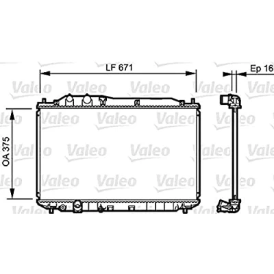 Afbeelding van Valeo Radiateur 735238