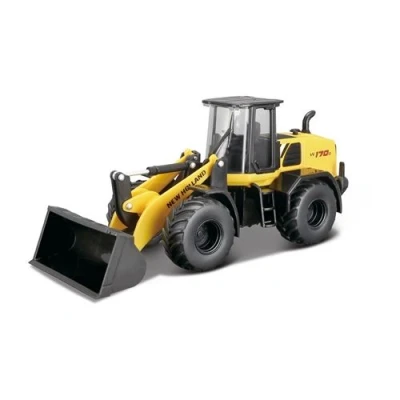 Image de Véhicule Bburago Chargeuse W170D New Holland 1:50 Jaune
