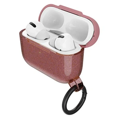 Image de OtterBox Ispra Series Étui pour écouteurs sans fil polycarbonate, alliage de zinc, élastomère thermoplastique (TPE) rose infinity Apple AirPods Pro