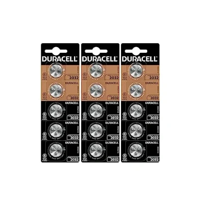 Afbeelding van 15 x Duracell Cr 2032 (3 lampen met 5 batterijen) batterijen (DL/CR2032)