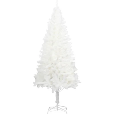Afbeelding van Kunstkerstboom met levensechte naalden 180 cm wit